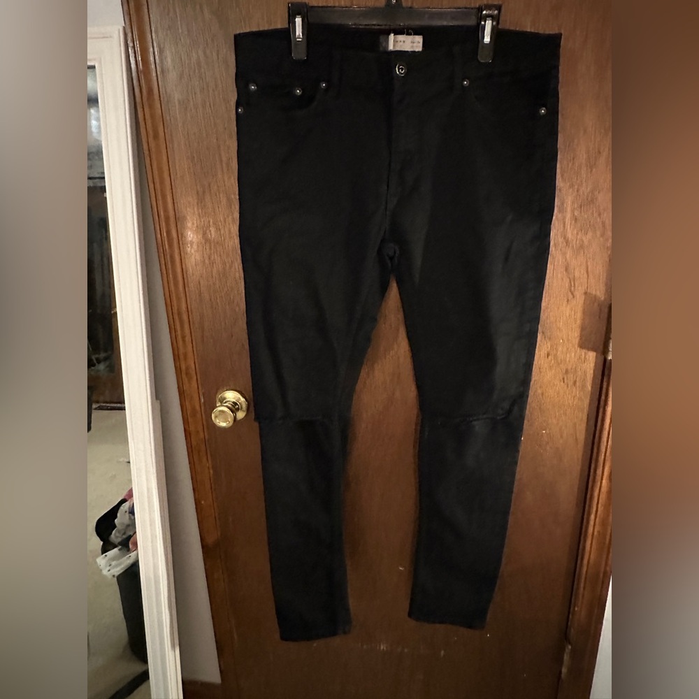 Topman Black Skinny Jeans - 36/34